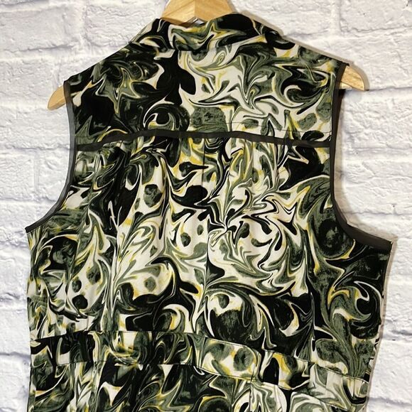 Simply Vera Vera Wang Marble Print A-line Sleeveless Dress Size Extra Large - Picture 8 of 14
